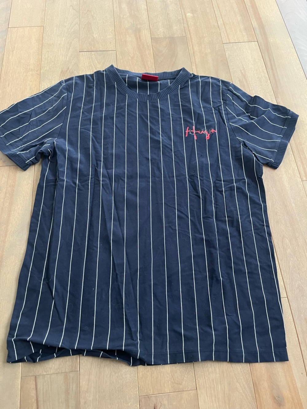 Navy Pinstripe Hugo Boss men XL